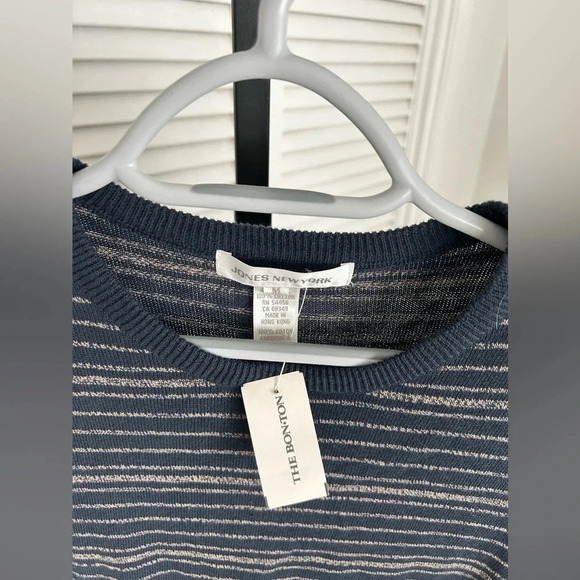 NWT- Jones New York Short Sleeve Sweater M - Picture 3 of 4